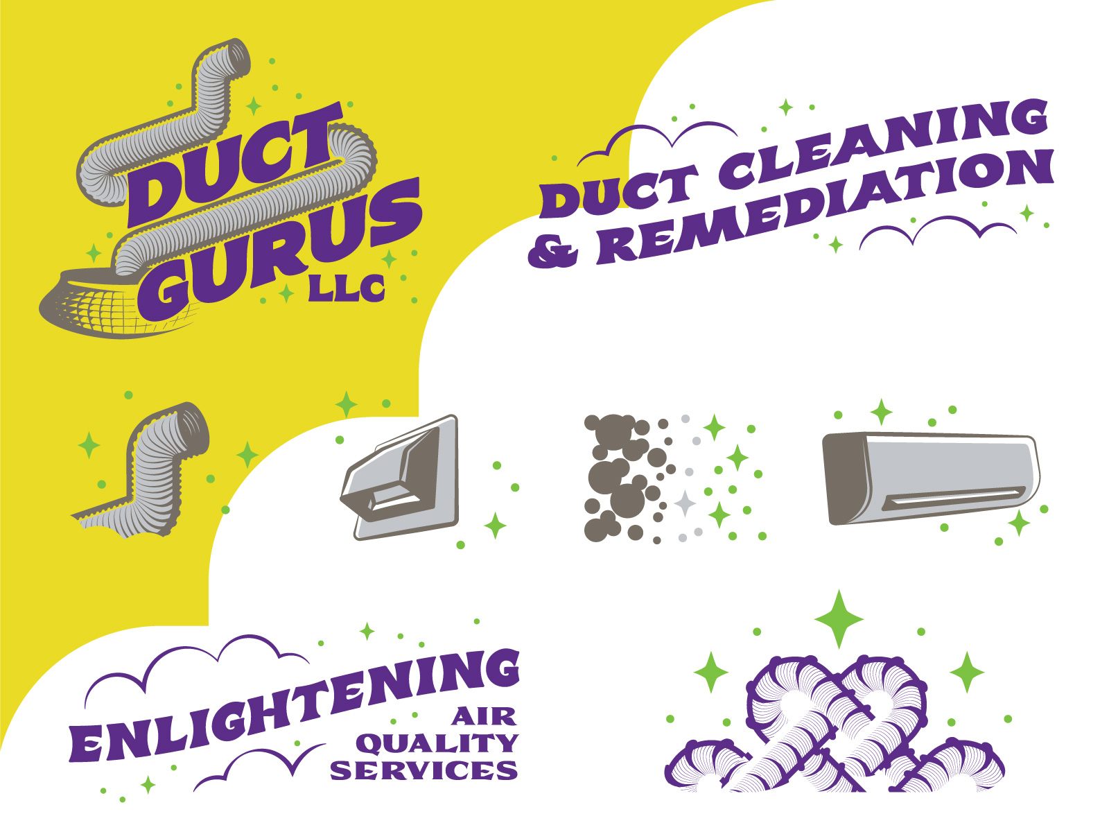 Duct Gurus Visual Identity