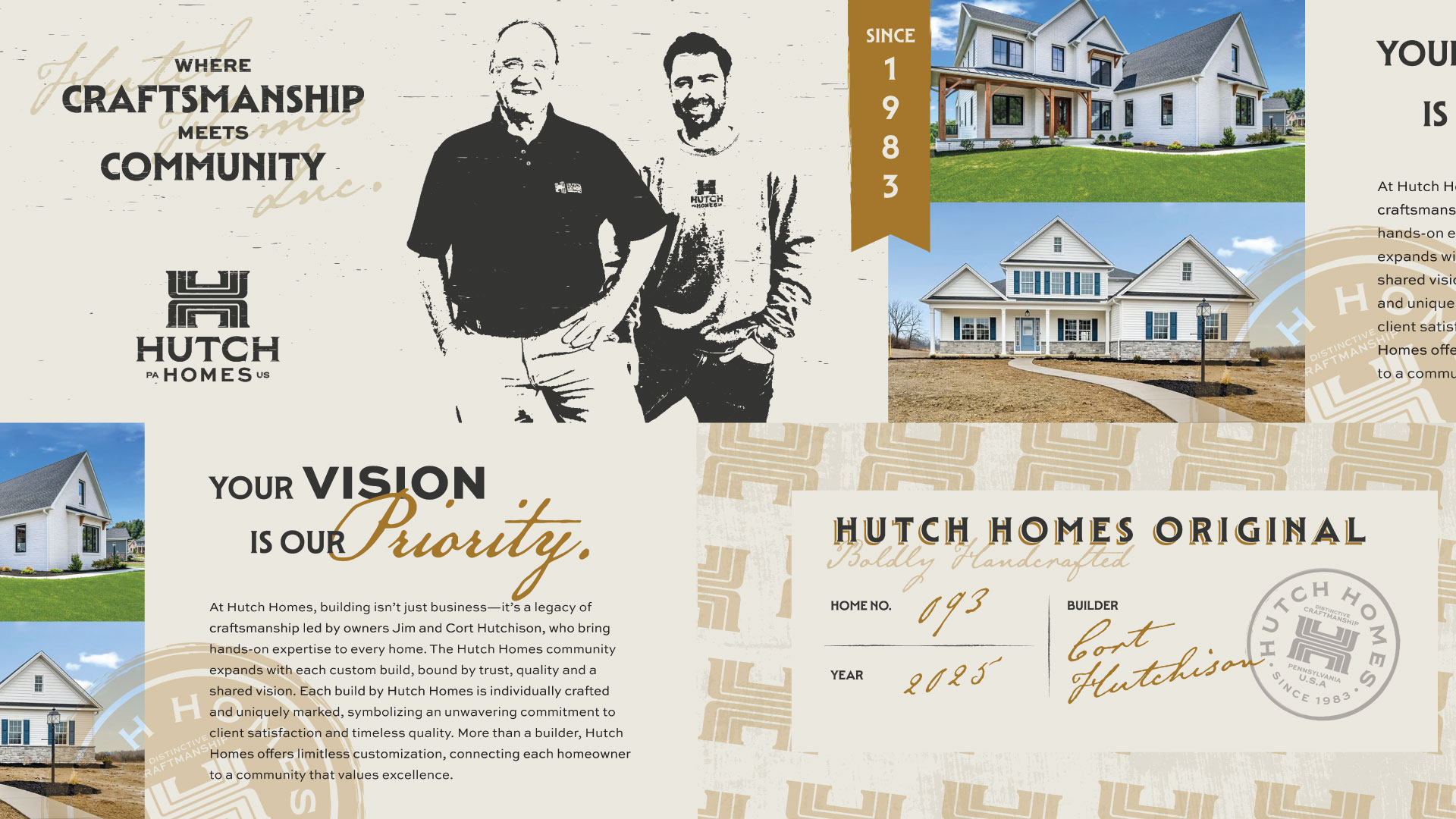 Hutch Homes Visual Identity
